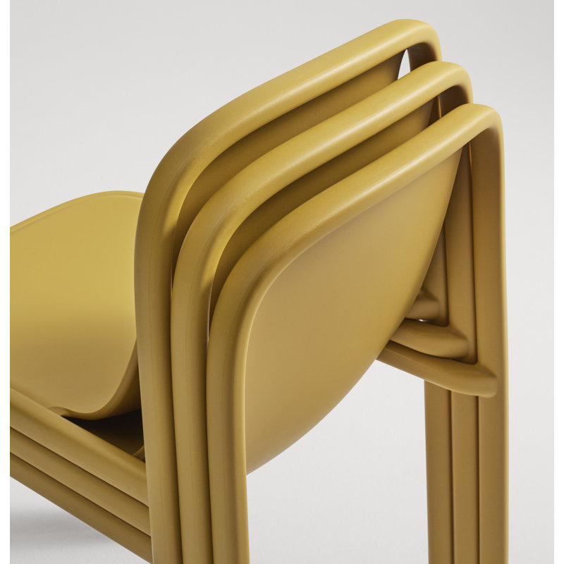 Decade Dining Chair, Mustard