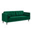 Jeses 204Cm Velvet Square Arms Sofa-1066837129