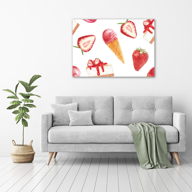 Dessert - No Frame Print on Canvas