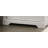 Elara Nightstand 2-Drawer with USB Charging Ports White Engineered Wood 22 Inches-1941750206