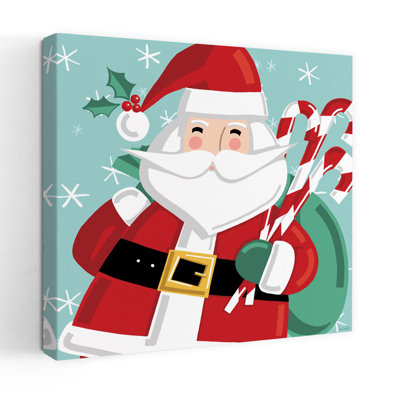 Festive Christmas VII, art abstrait contemporain hivernal