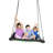 Plastic Web/Saucer Swing with Chains and Hook-40368392