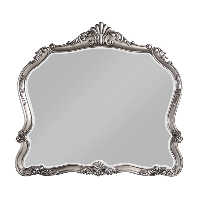 Miroir, finition platine antique