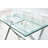 Haze Tempered Glass Computer Desk with Curved Edges