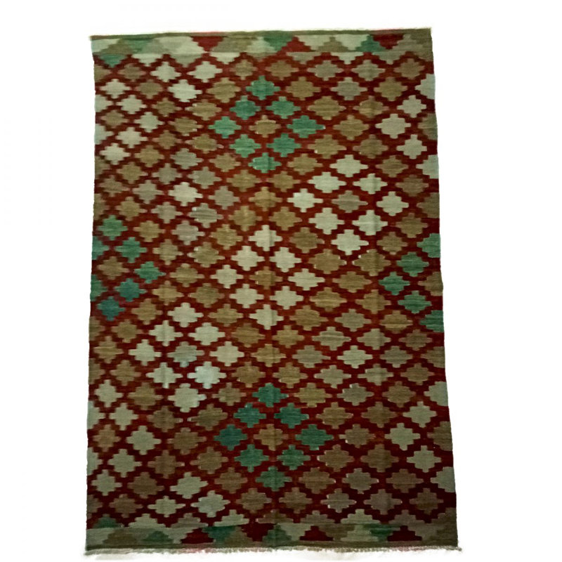 Hennig Geometric Hand Woven 170cm X 250cm Area Rug