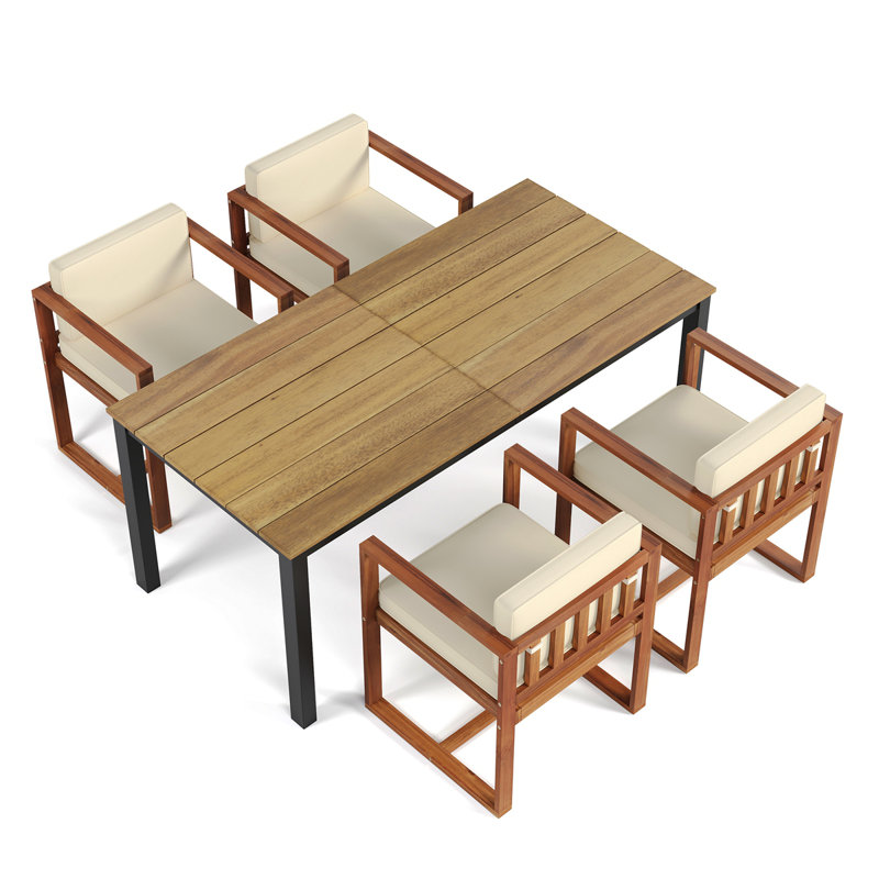 Ensemble de 5 tables et chaises de patio
