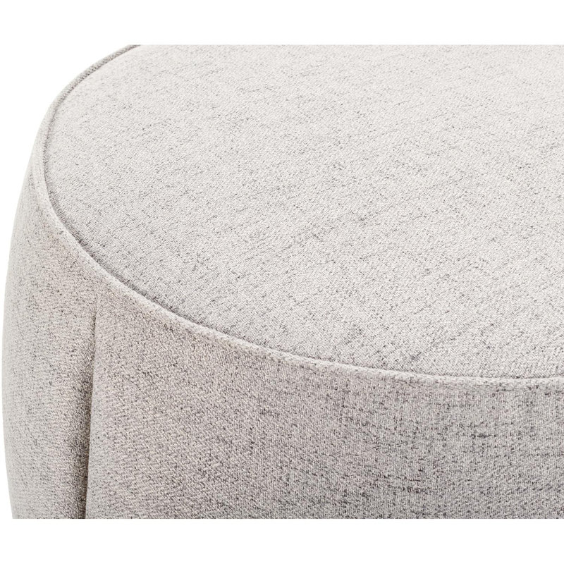 Repose-pieds Alexandria, Polyester blanc