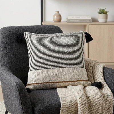 Coussin rayé
