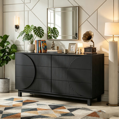 60" Wide Modern Chest of Drawers