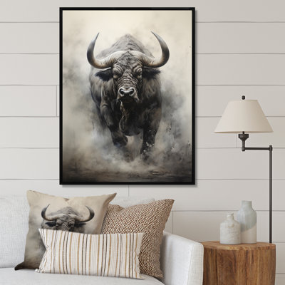 Buffalos africain force - décoration murale africaine