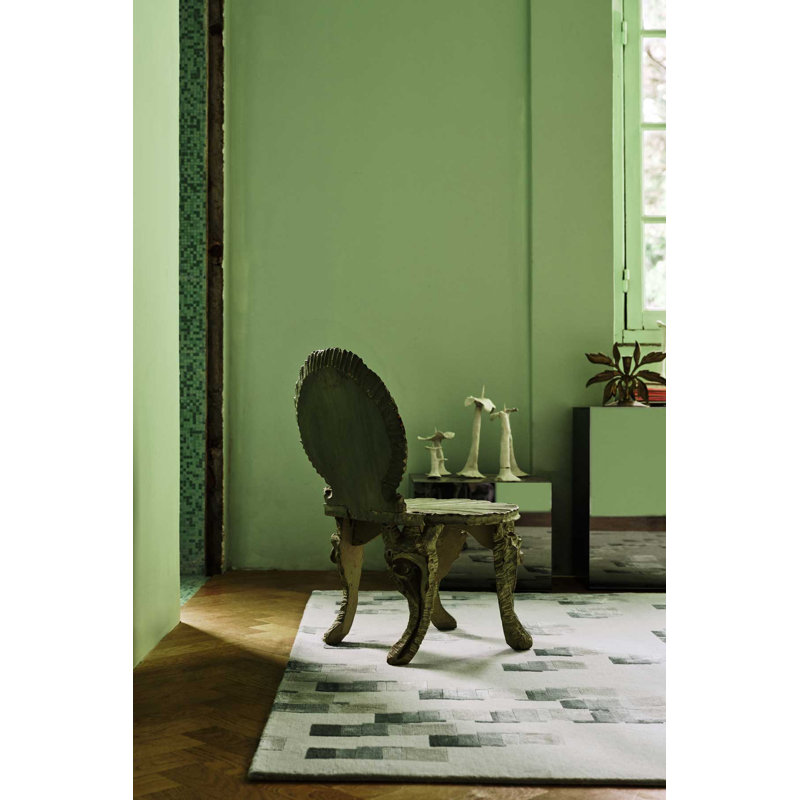 The Rug Company X Kelly Wearstler Runa Area Rug, Pistachio, Rectangle 12' x 18'
