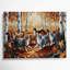 Cats Ussuri, art mural sur toile brune-221707316