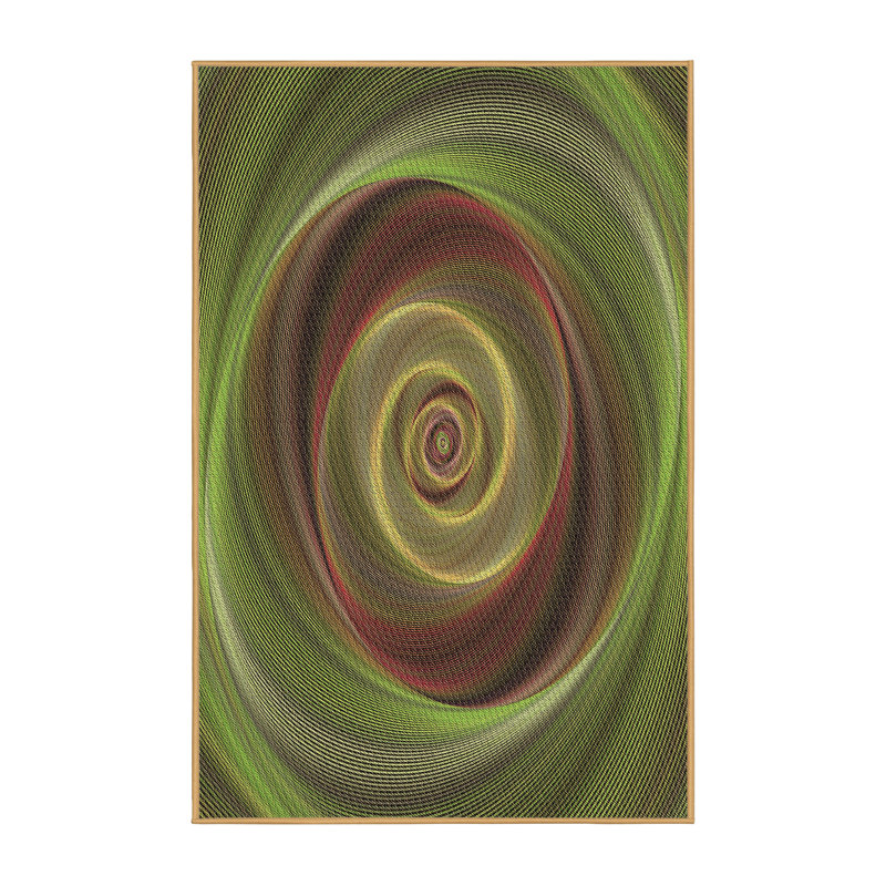 Abstract Indoor Rug, Rectangle 8' x 12'