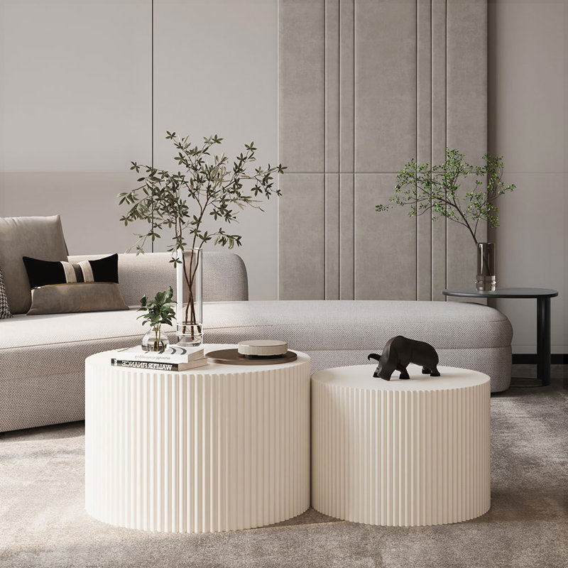 Table basse Markal, Beige