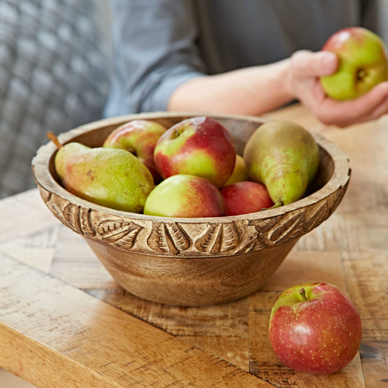Wood Decorative Bowl 1