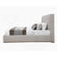 Grand lit Orane en tissu gris-340309077