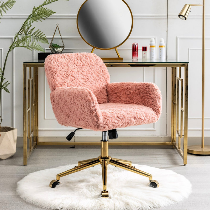 Chaise de bureau Golden Golden, Rose