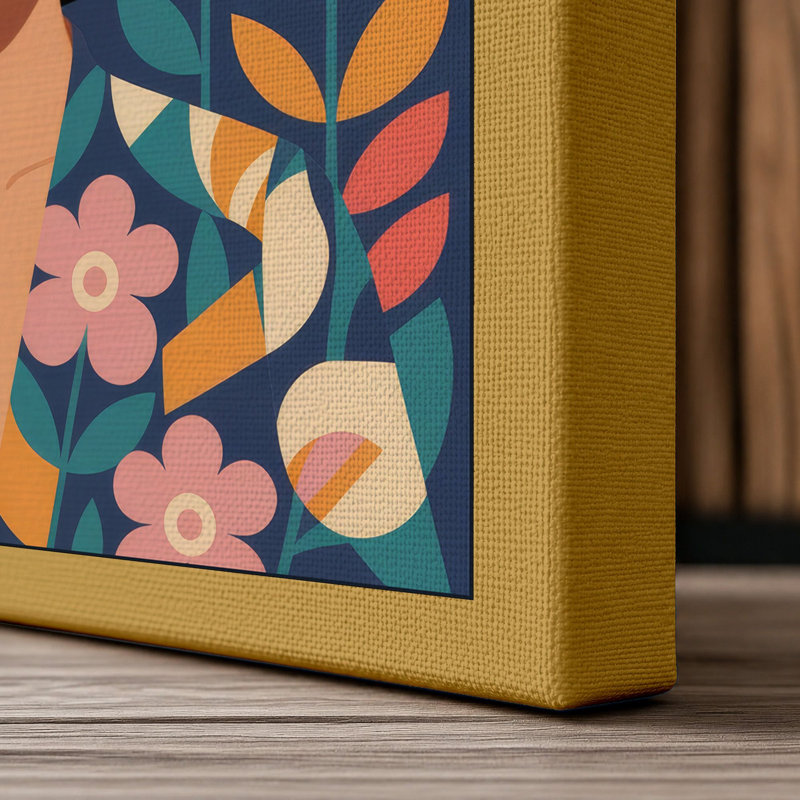 Print, 36x24 - 91.4 x 61.0 cm, Ochre Border