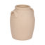 Vase en céramique en grès avec poignées - Accent de poterie décoratif rustique moderne, design minimaliste épuré, décoration décontractée tendance, vase en argile d'inspiration artisanale, pot de présentation polyvalent-1605997313-1599103196