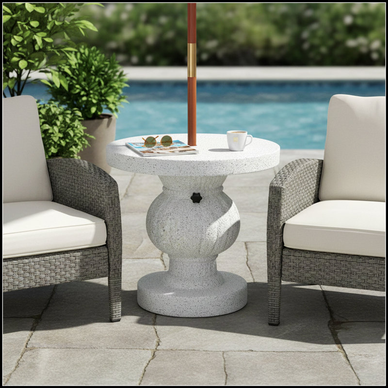 Base de parasol de table d'appoint pour l'extérieur Bergo MGO