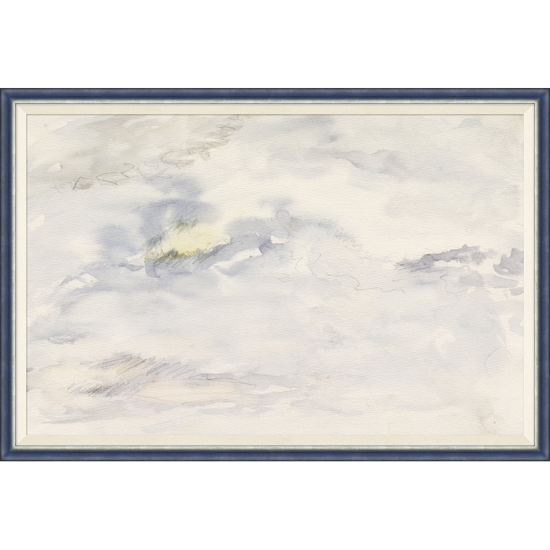 Cloud brise - peinture à cadre unique
