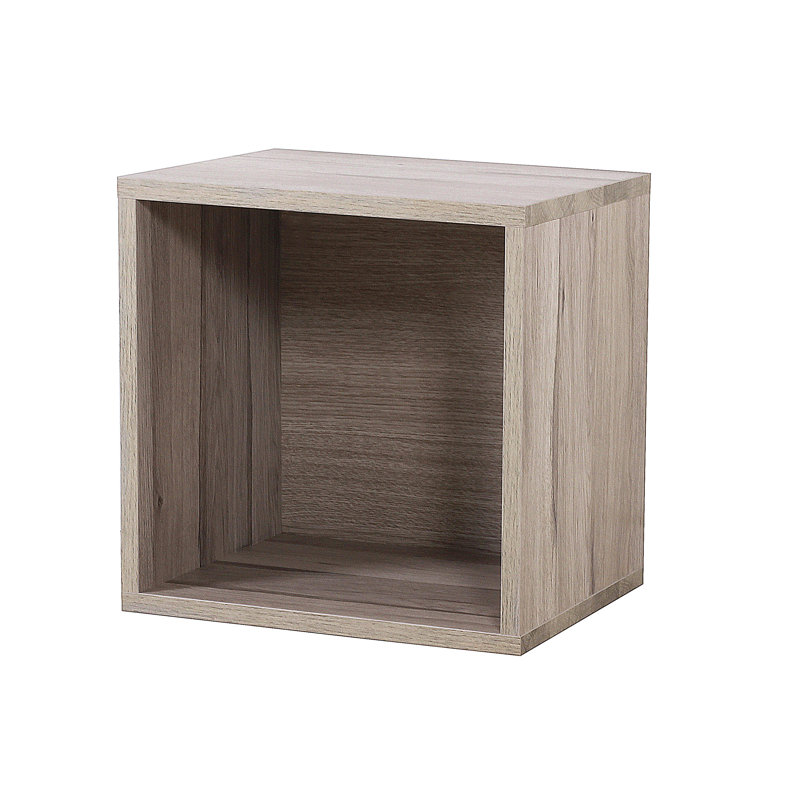 Skandi Accent Shelf, Grey Oak