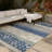 Machine Washable Indoor/Outdoor Chantille ACN2662 Stripes Rug-930005166-930005142