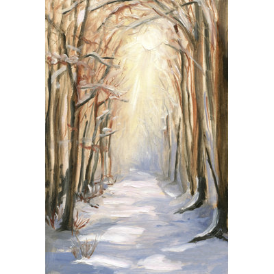 «Felim Path In Winter» sur toile par Sandra Iafrate