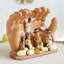 Crèche de Noël mains de dieu Maqui