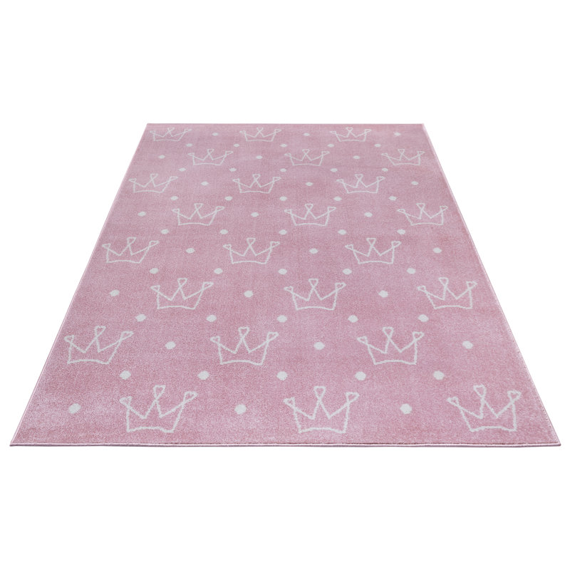 Adventures Children Pink Rug, Rectangular 160 x 235cm