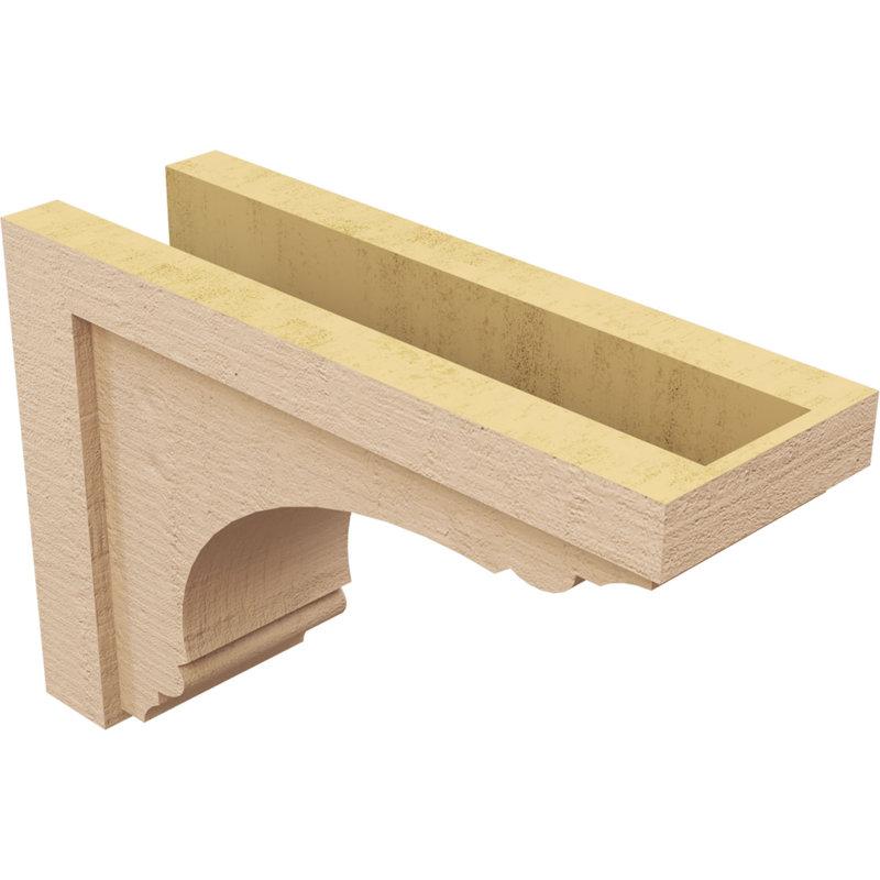 Bois de cèdre brut Warren, H 12 po x l 6 po x P 18 po