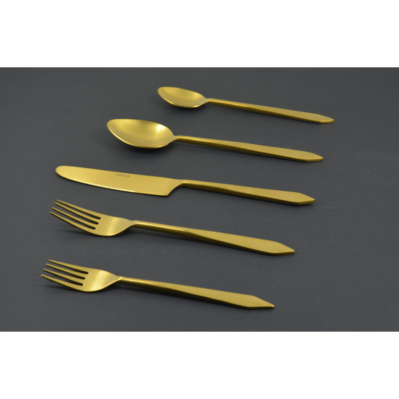 Classy R Us Vibhsa Stainless Steel Flatware Set - Service for 4