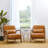 Jabarius Faux Leather Armchair-224800018