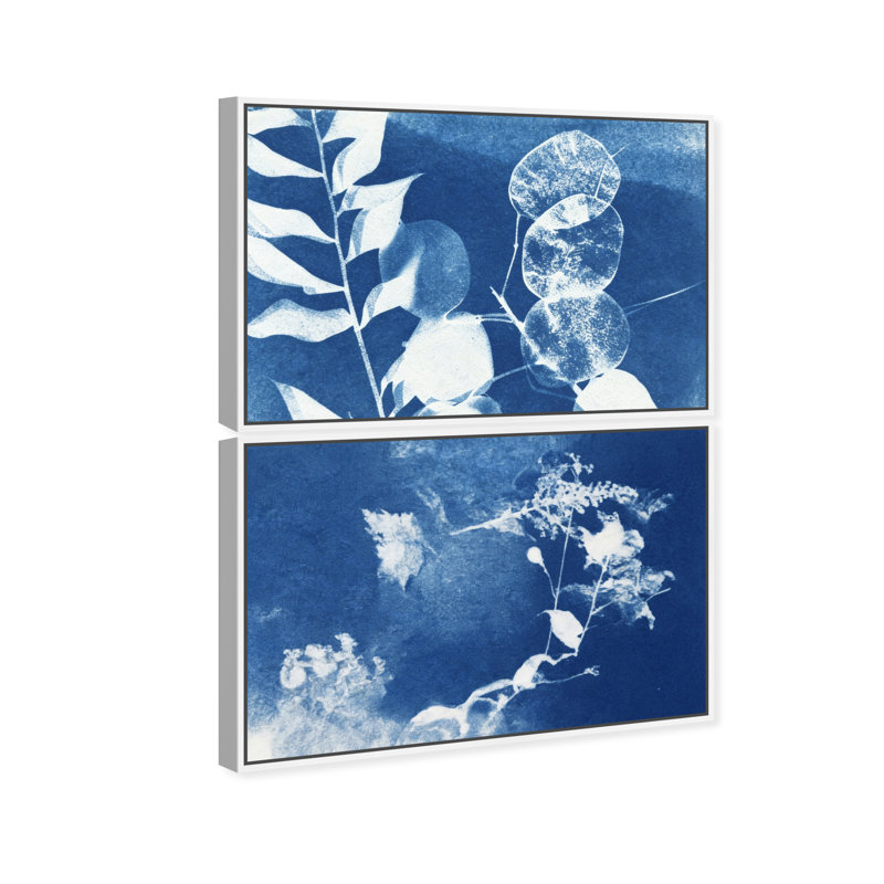 Faded Poetry Set Set by Oliver Gal, 25"H x 17"W, White Floater Frame