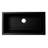 33.86'' L Single Bowl Granite Kitchen Sink-95312598