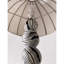 Luminaire de plancher empilé à motif zébré