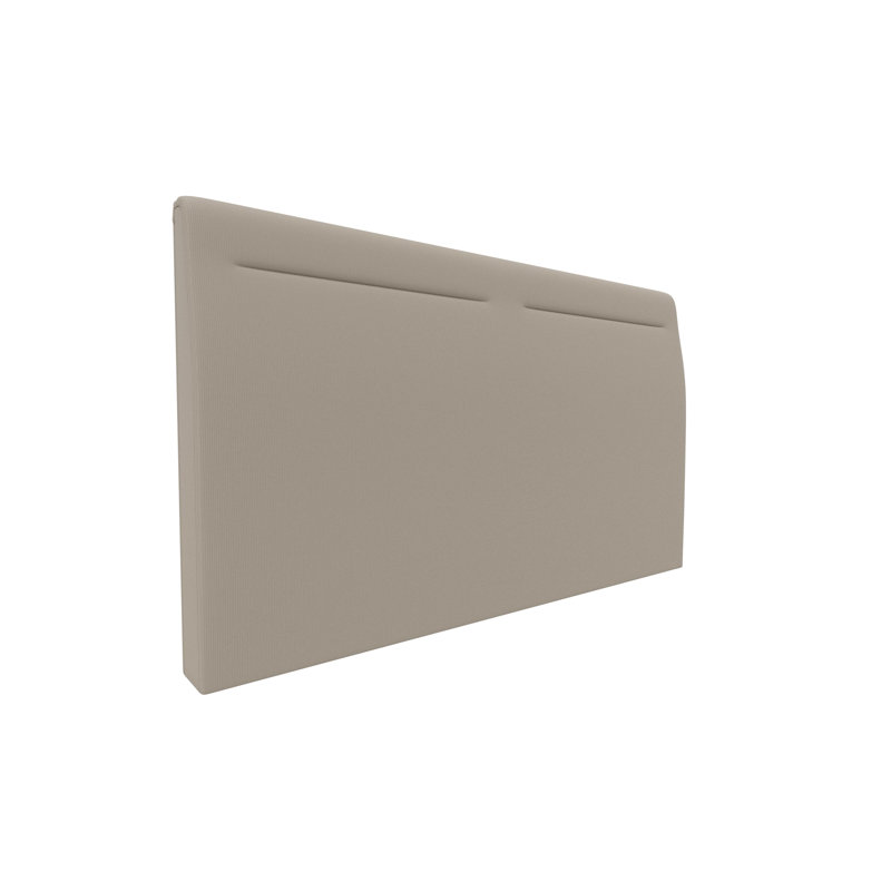 Tête de lit tapissier Fontanne, Beige, Très grand