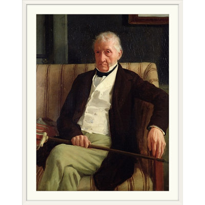« portrait of hilaire degas (1770 1858), grand-père de l’artiste, 1857 » par reproduction d’art Edgar Degas