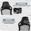 Aubert Mesh Office Chair with Headrest