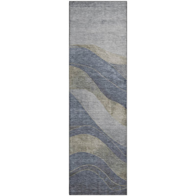 Premium Machine Washable Jakiyra AMF1892 Swirls Rug