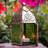 Mini Square Glass Tealight Lantern-110273553