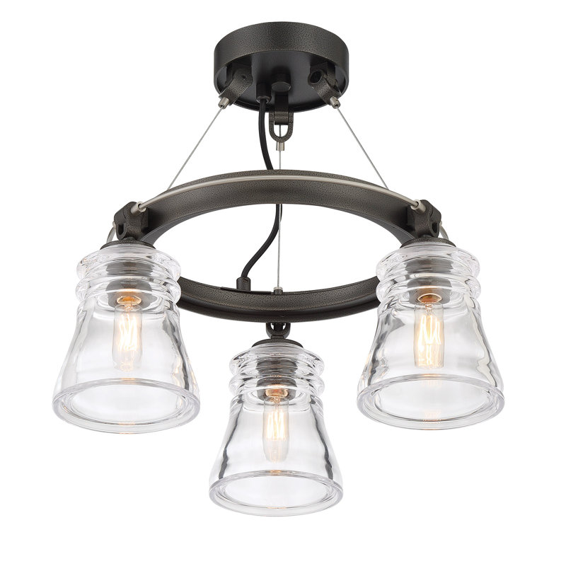 Alonah Glass Flush Mount