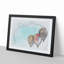 A Trio of Hot Air Balloons in Abstract - Picture Frame Graphic Art Print-55629153-55629155