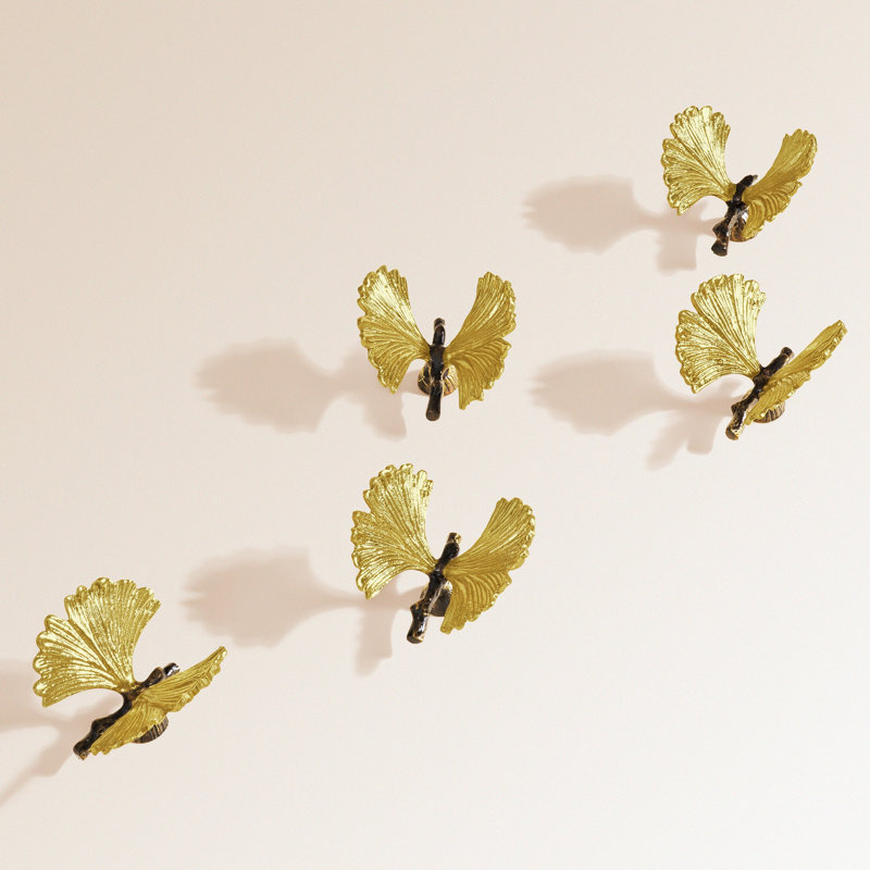 Butterfly Ginkgo 2 1/4" Length Knob