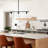 3 - Light Black Kitchen Island Pendant