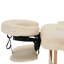 Table de massage pliante portative, canapé-lit, beige