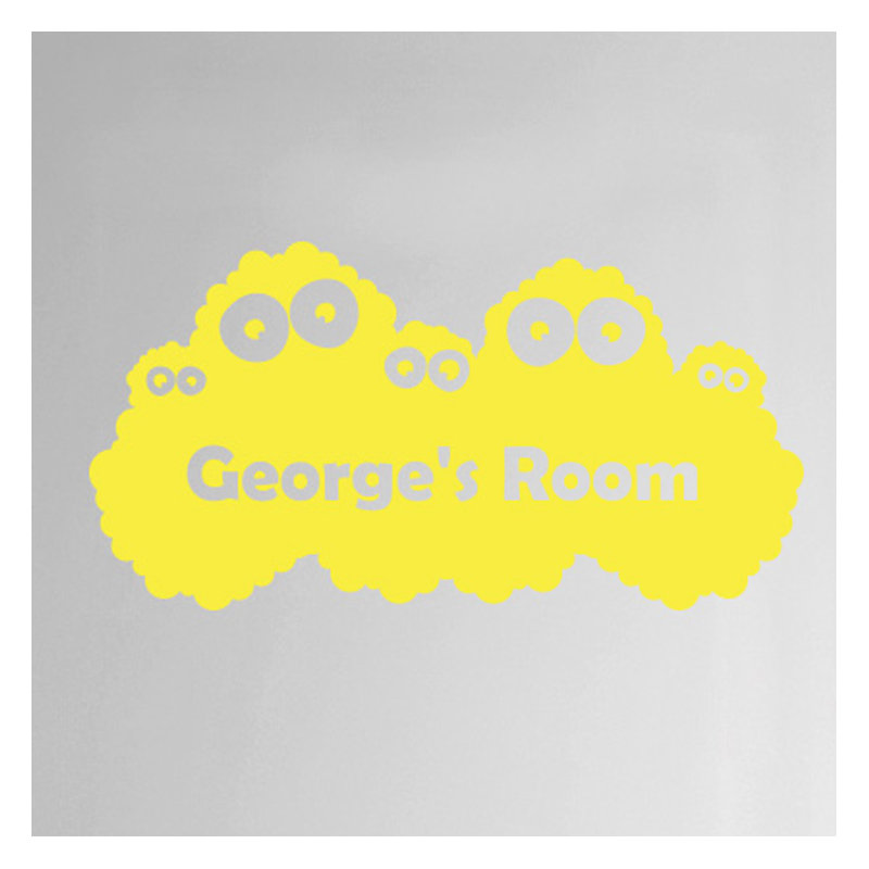 Wall Decal, Bright Yellow