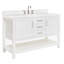 Meuble-lavabo simple avec plateau en quartz Abby-94003828-116272322-116272323