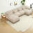 Spacious Modular Sofas, Chenille U Shaped Modern Style For Home