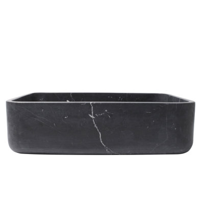 Barclay Maxton 12.75'' Marble Rectangular Bathroom Sink